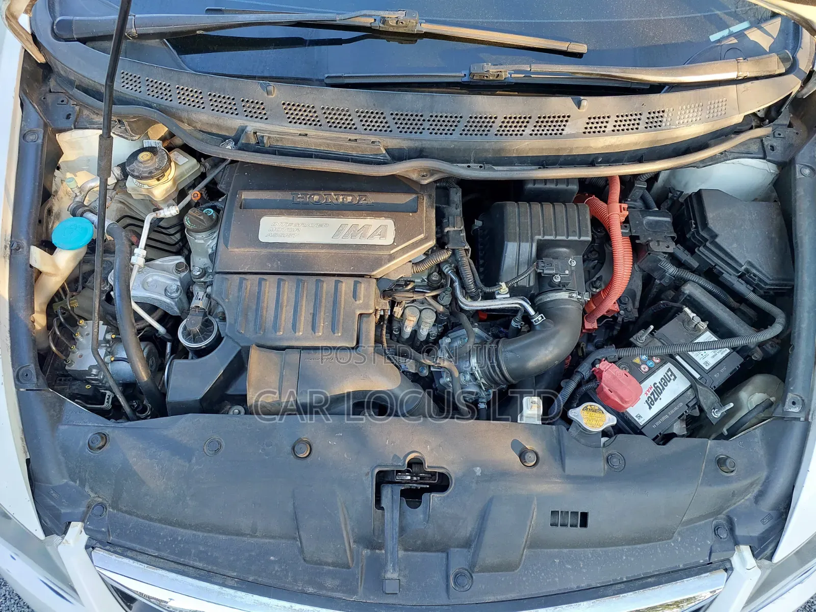 Honda Civic Hybrid 2010 White