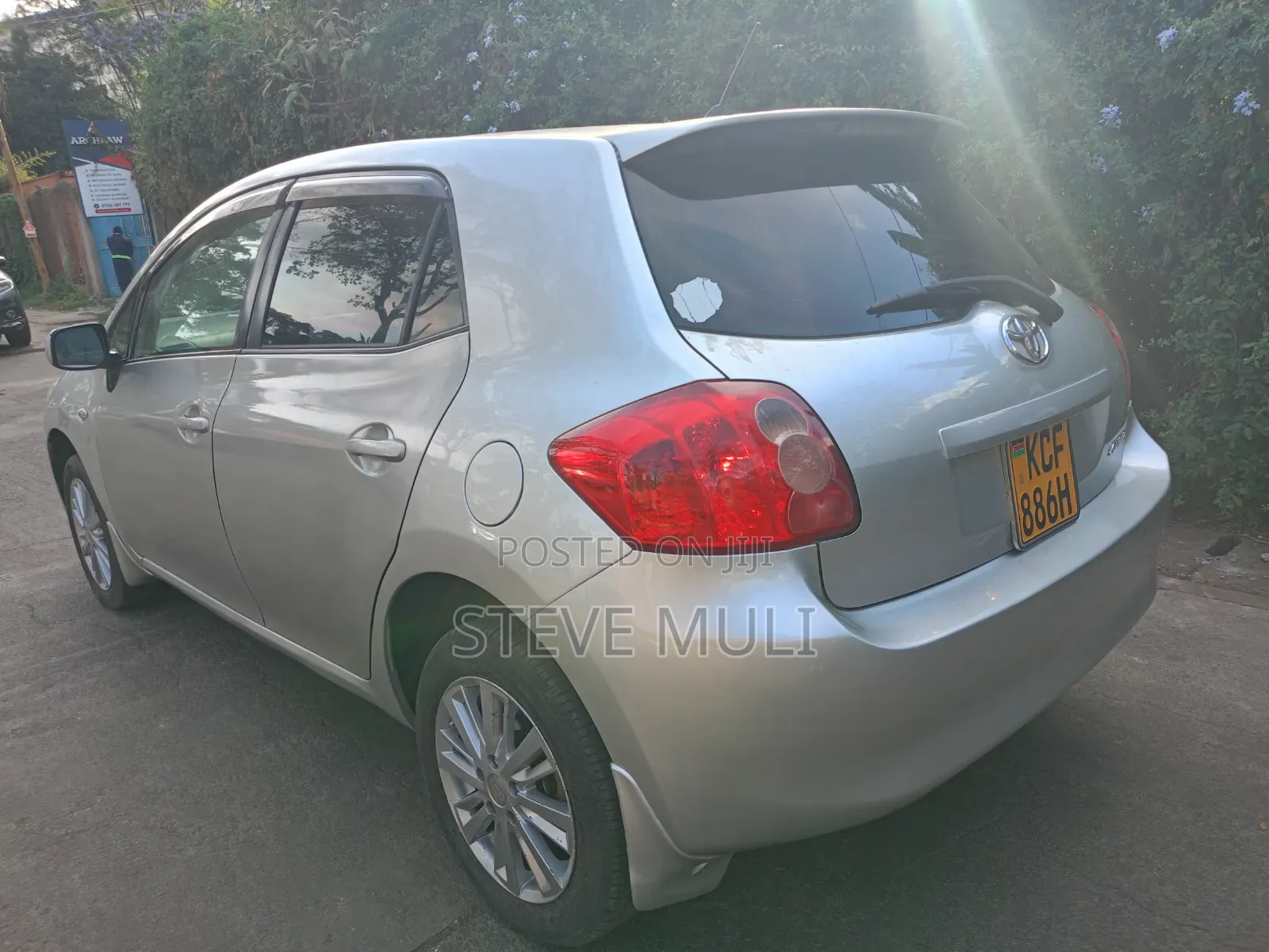Toyota Auris 2009 Silver