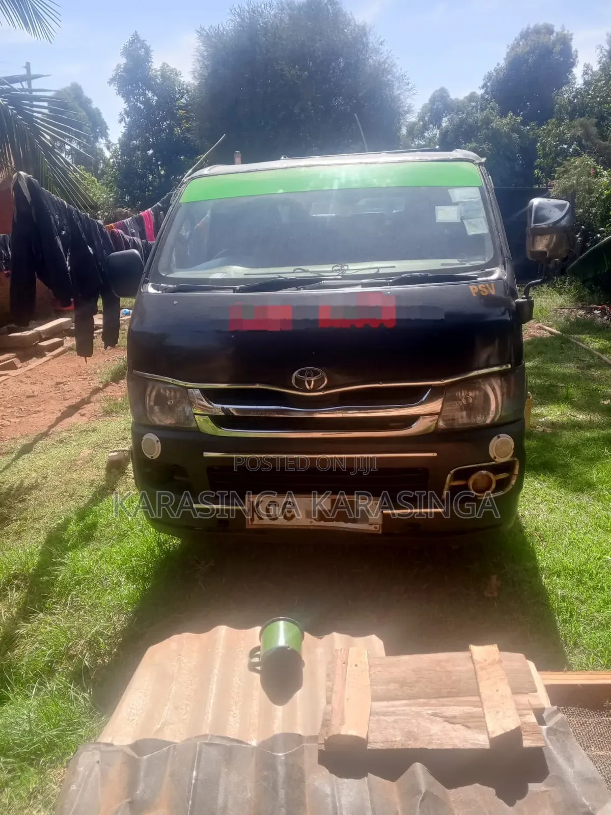 Toyota HiAce 2009 Black