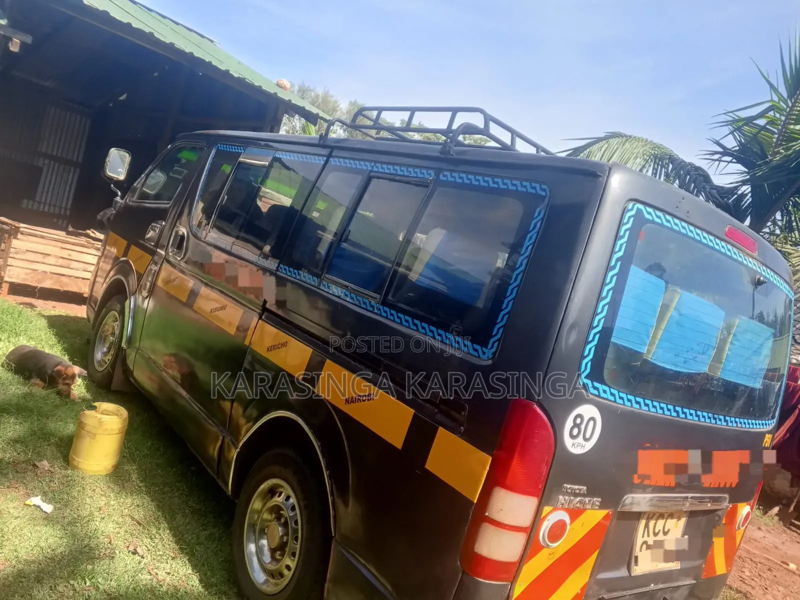 Toyota HiAce 2009 Black