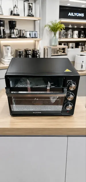 AILYONS 40L Electric Oven (Model 8035) Featuring a 1500W Power Rating
