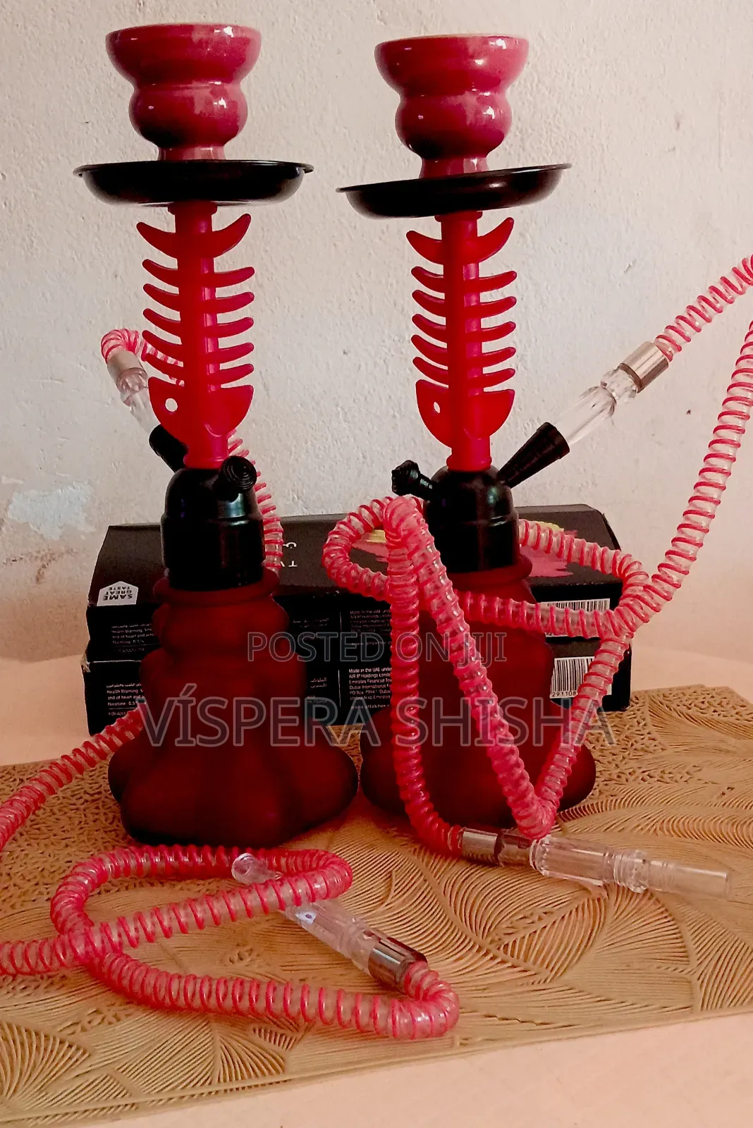 Portable Hookah + Shisha Flavours