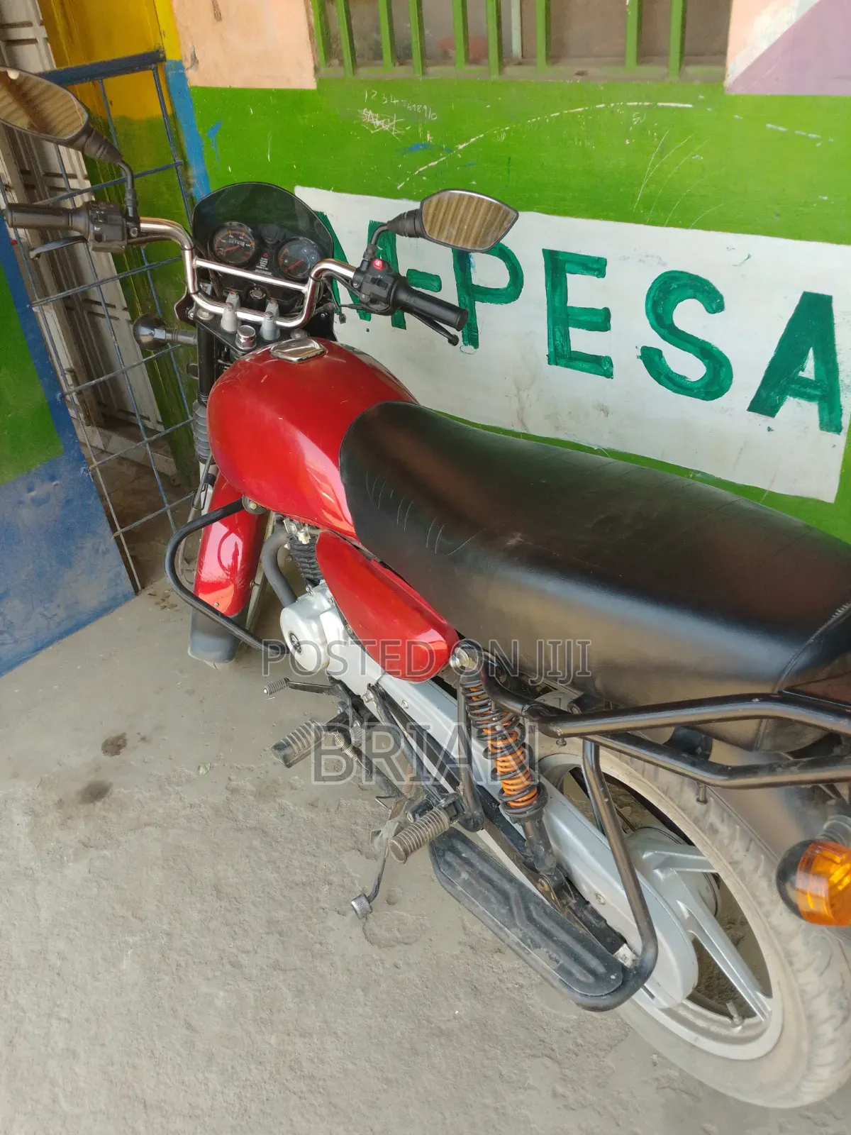 New Bajaj Boxer 125 2026 Red