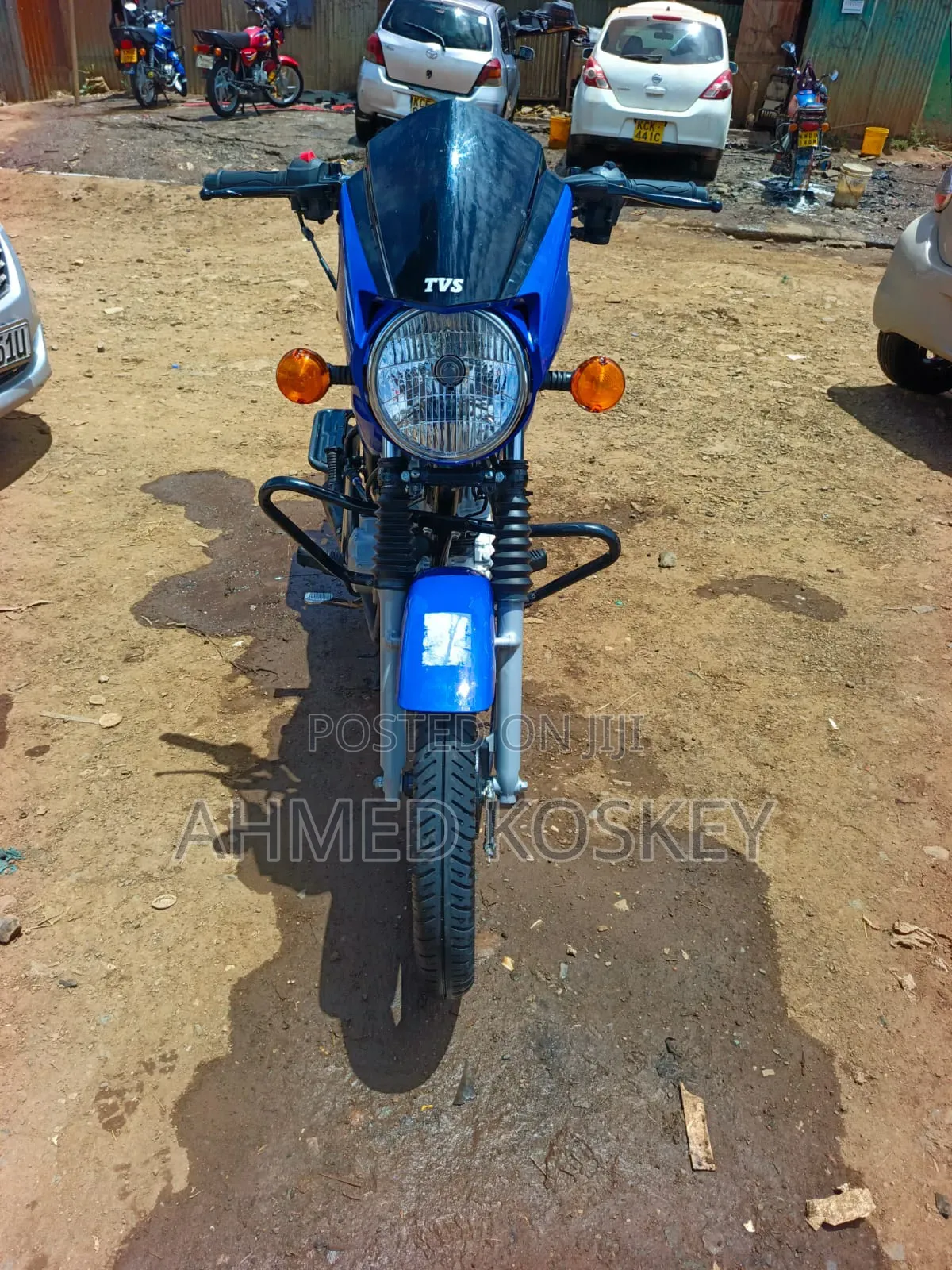 TVS HLX 125 2025 Blue
