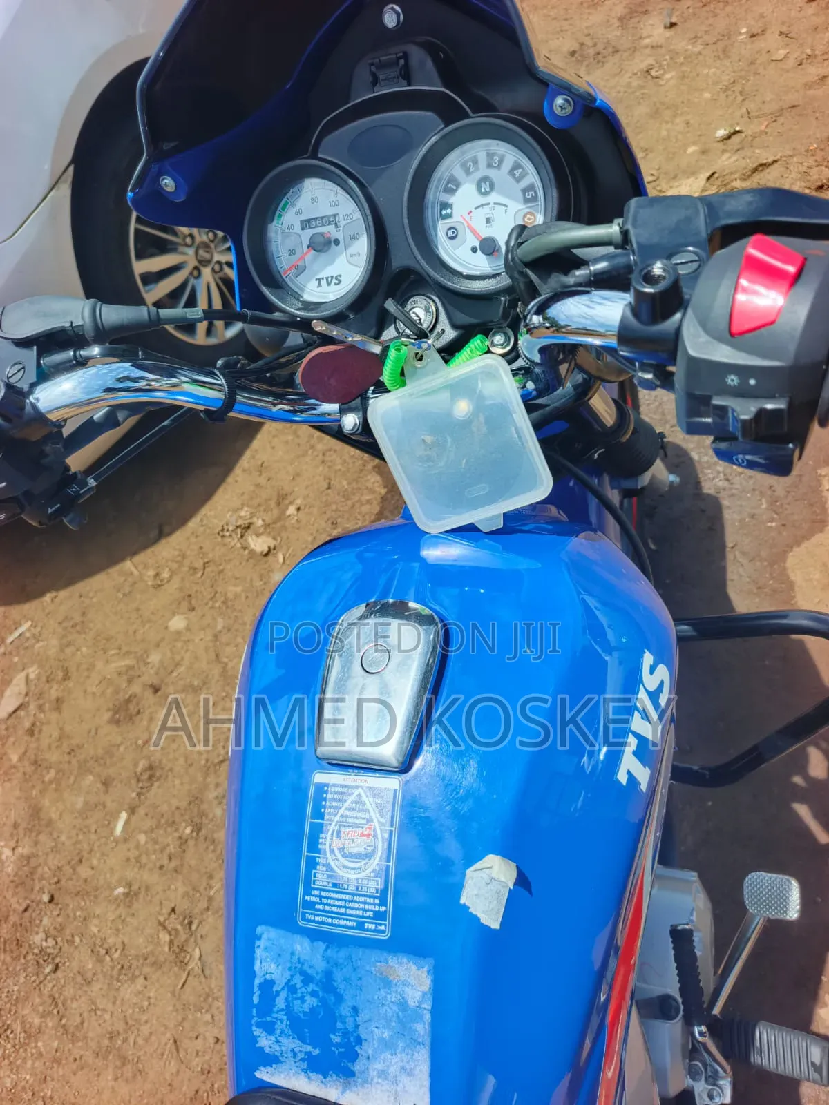 TVS HLX 125 2025 Blue