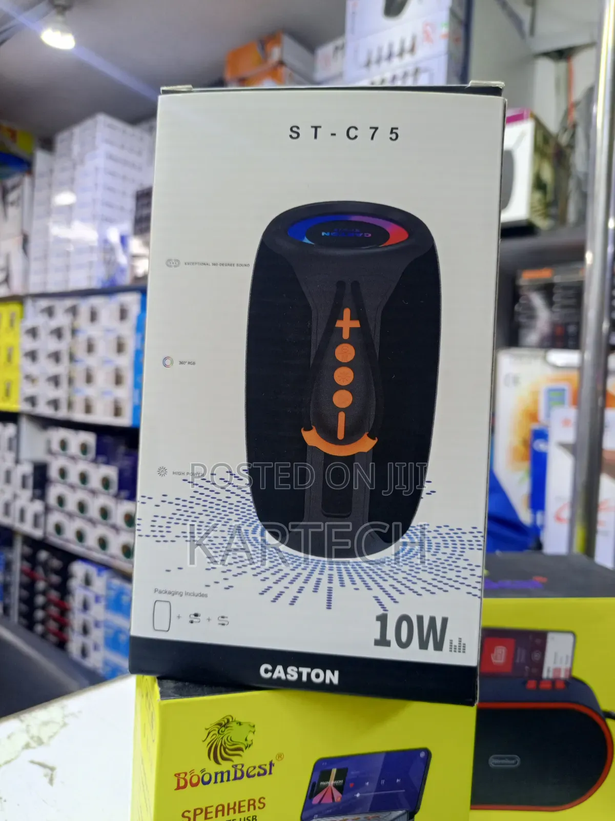 Caston ST-C75 Portable Stereo Speaker With RGB Light