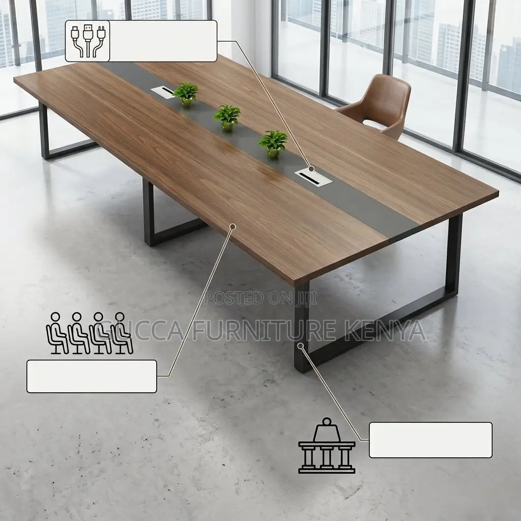 2.4M 8-Seater Meeting Table