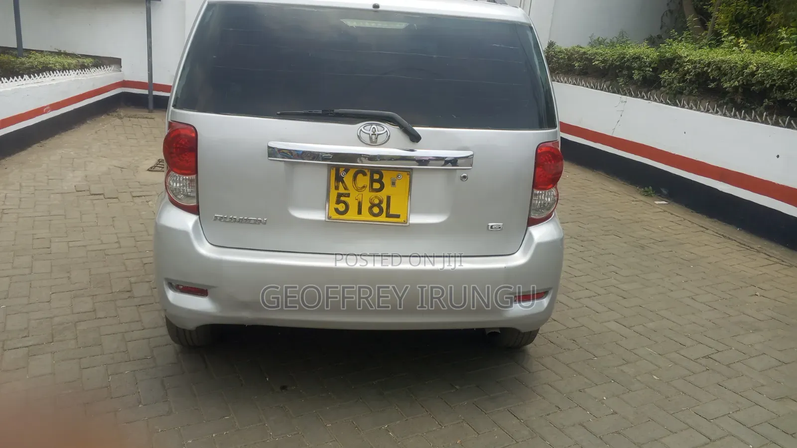 Toyota Corolla Rumion 2008 Silver