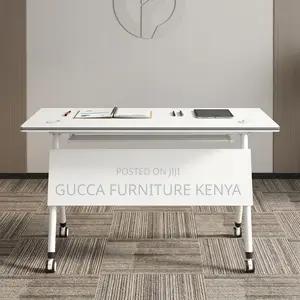 White Folding Training/Study Desk