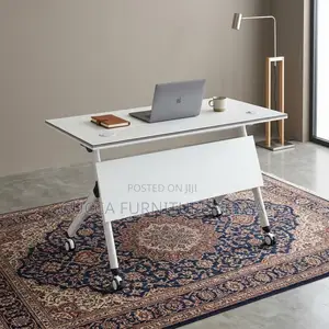 White Folding Training/Study Desk