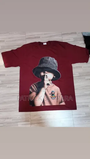 Round Neck Designed T-Shirt