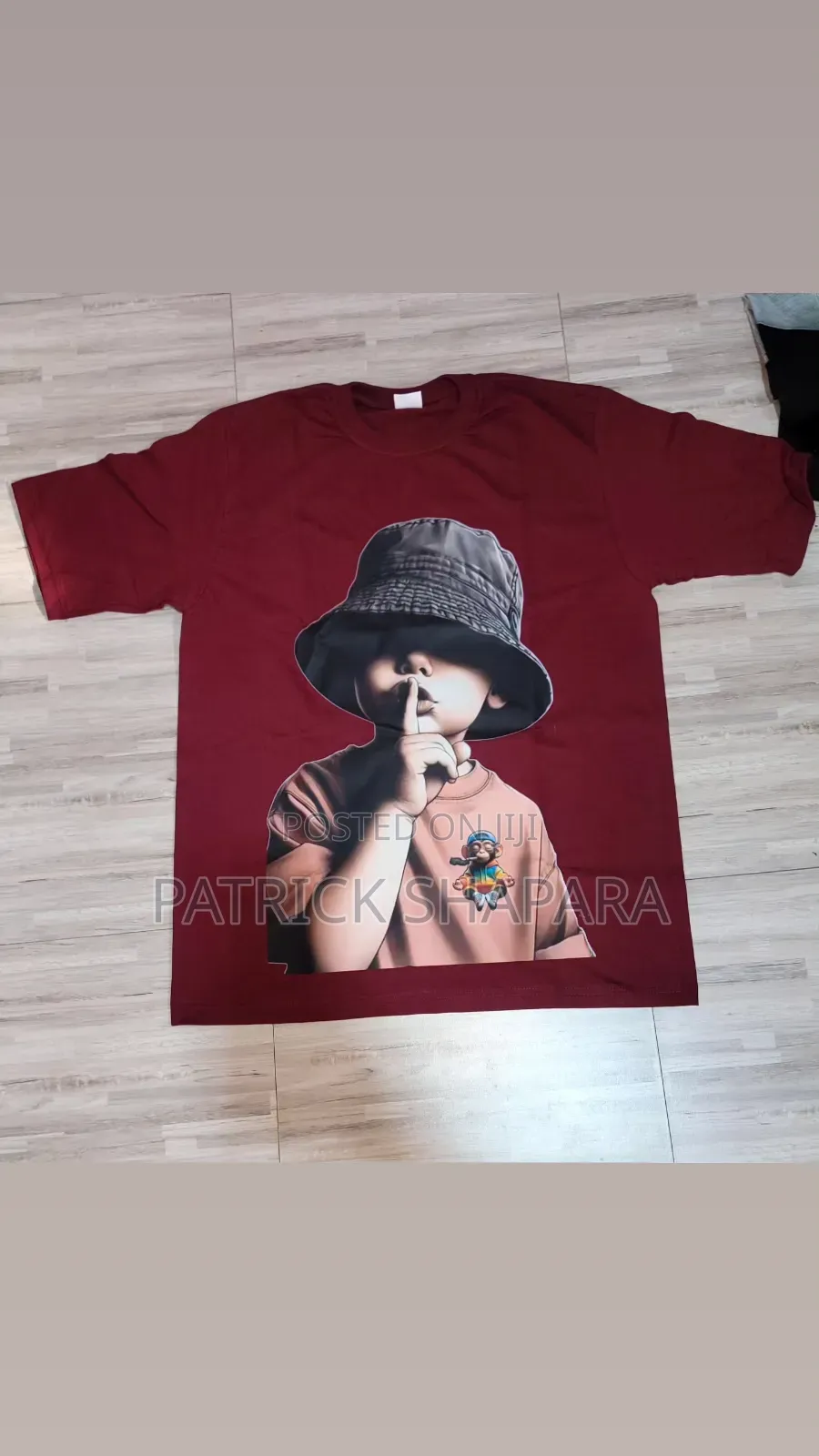 Round Neck Designed T-Shirt