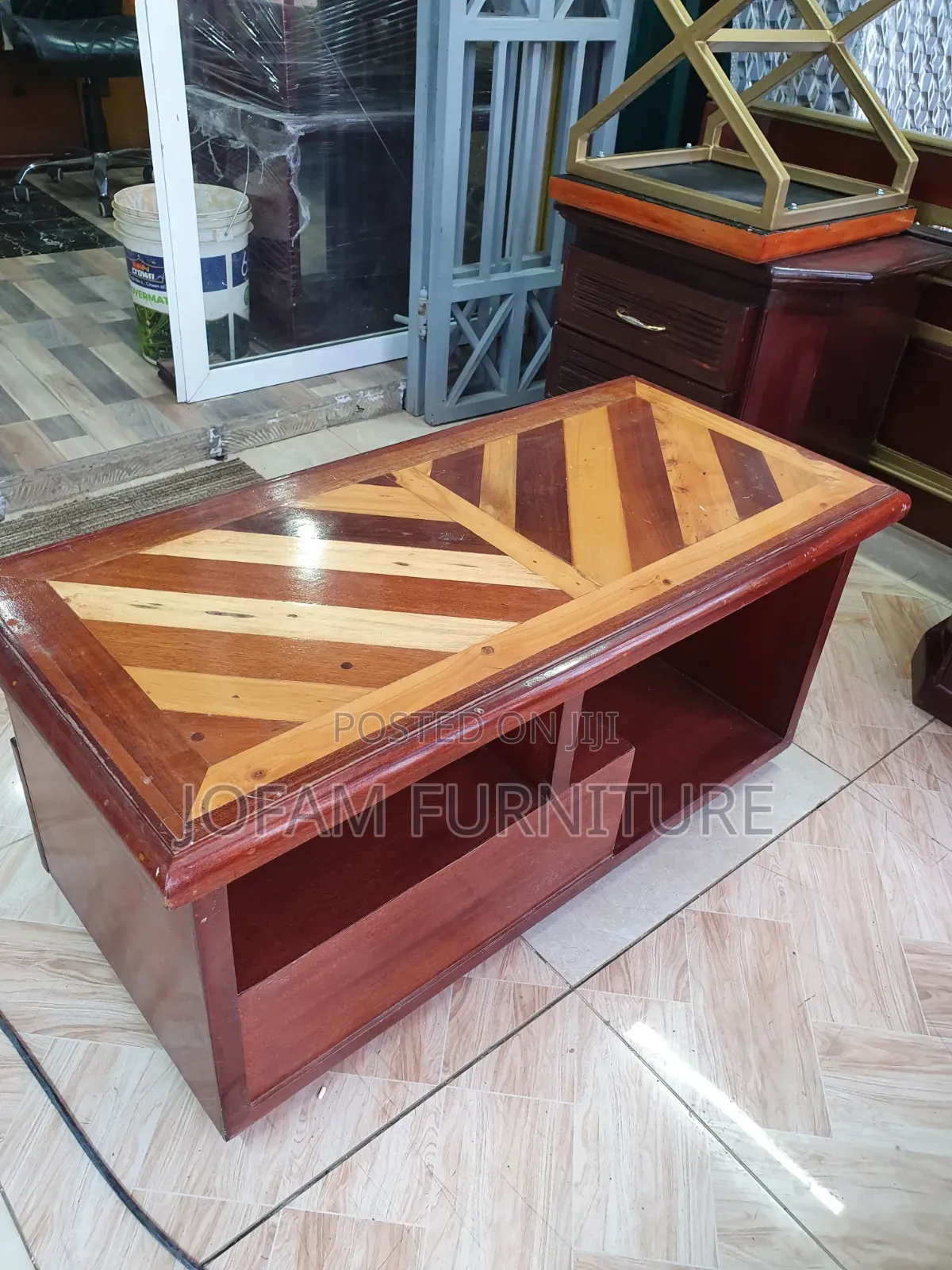 Mahogany TV Stand