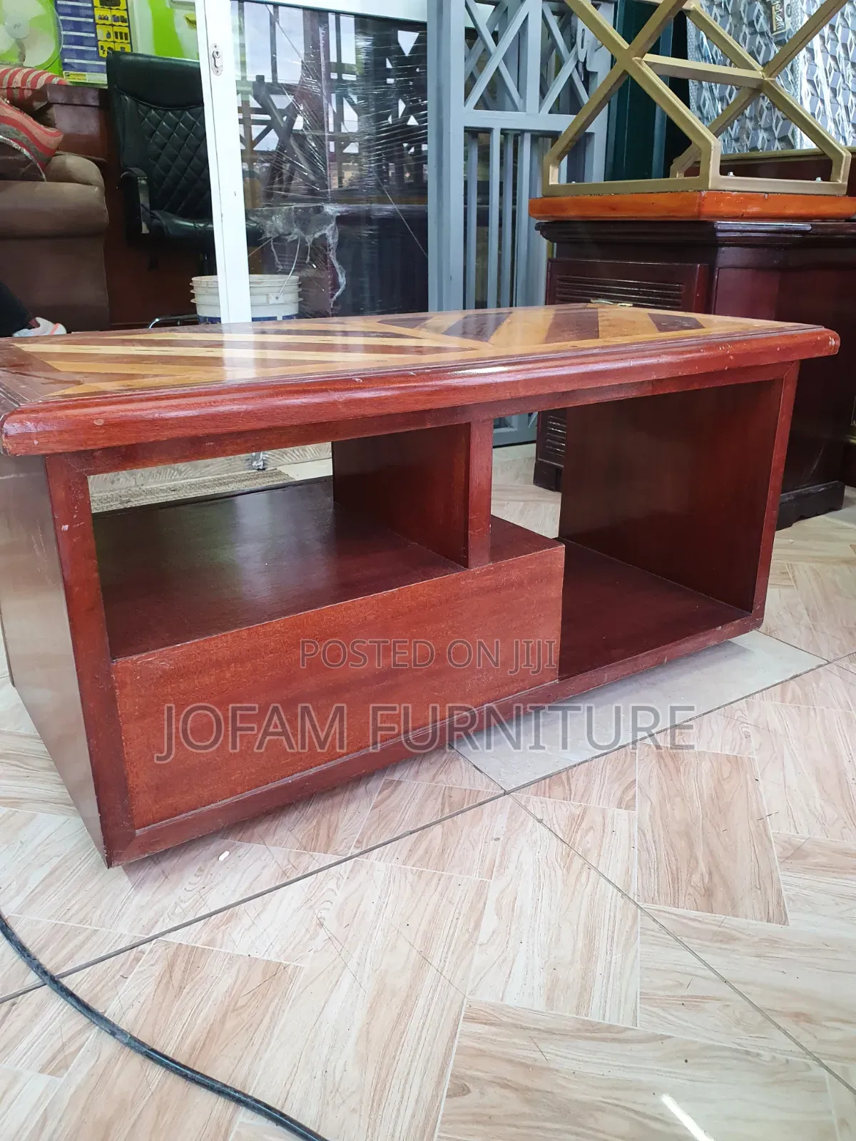 Mahogany TV Stand