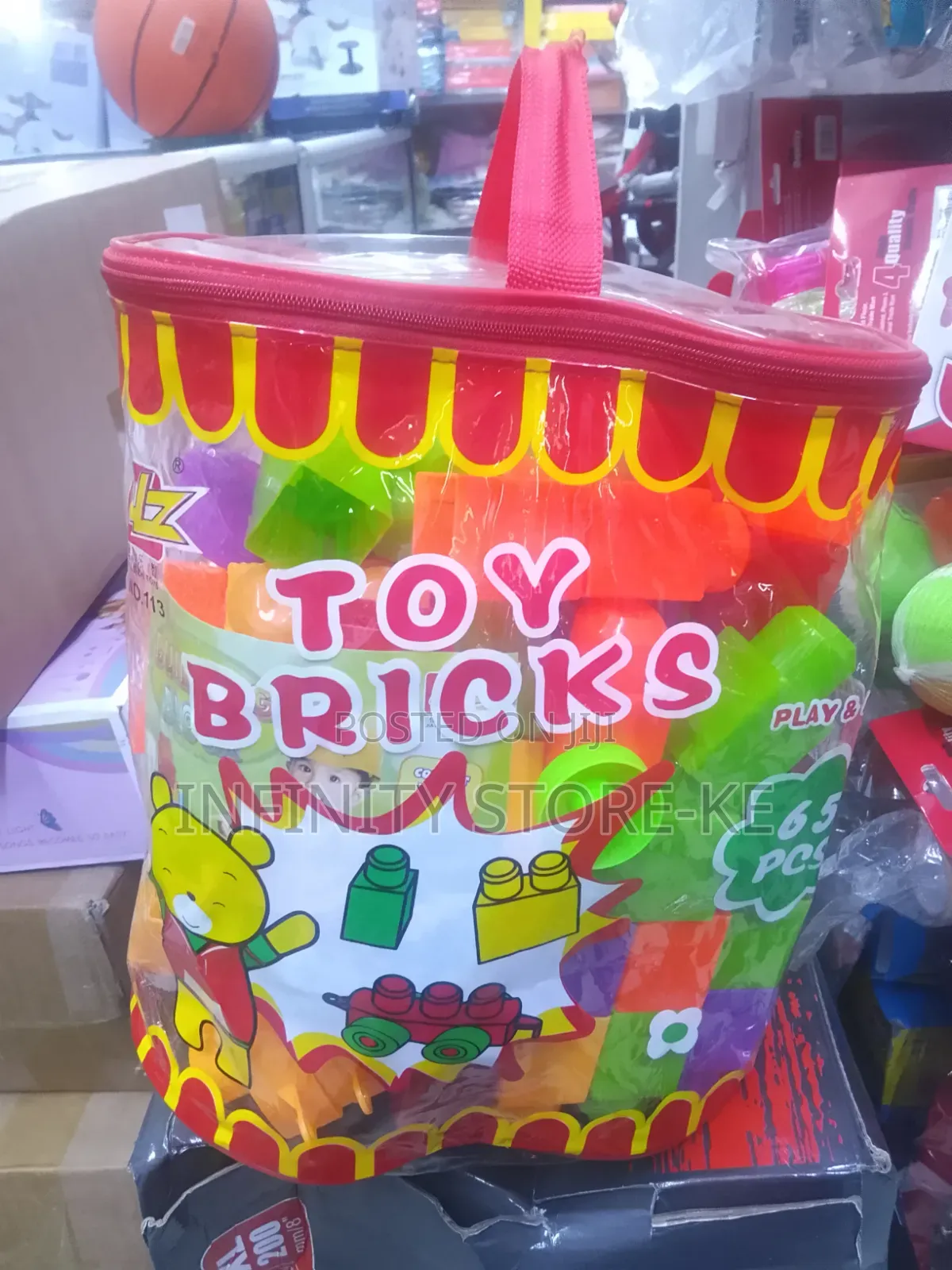 65 PCs Large Kids Building Blocks
