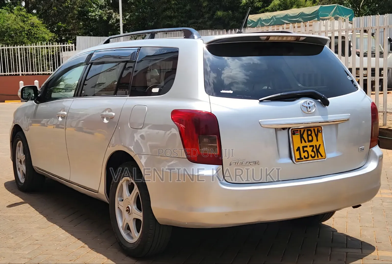 Toyota Corolla Fielder 2007 Silver