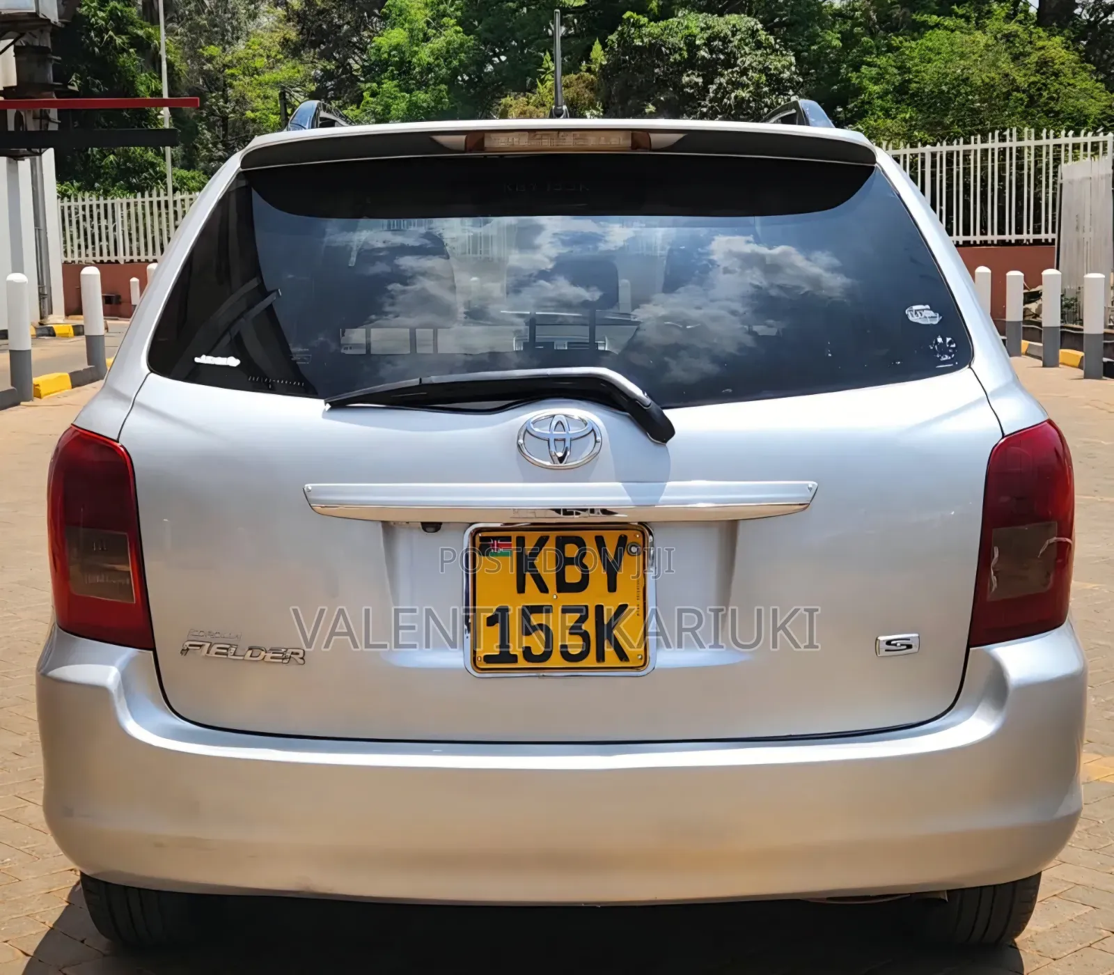 Toyota Corolla Fielder 2007 Silver