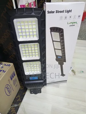 Lampex 2000W LED Solar Security Street Lamp