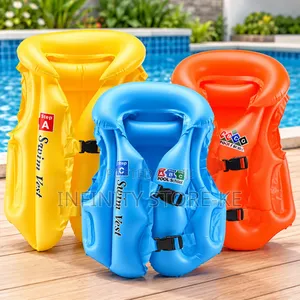 Inflatable Swimming Aid Vest for Kids Pool and Beach Use