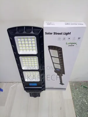 Lampex High-Power 2000W Solar Streetlight