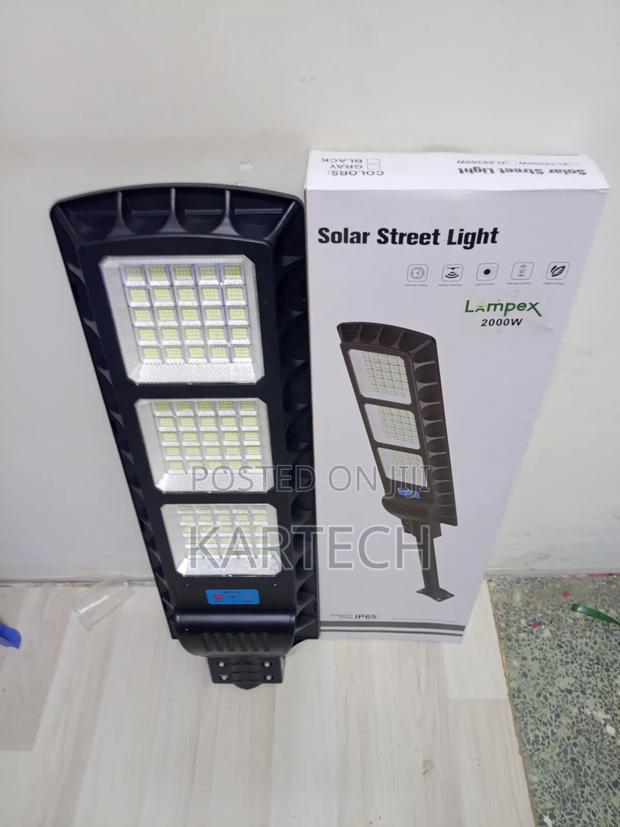 Lampex High-Power 2000W Solar Streetlight - main view