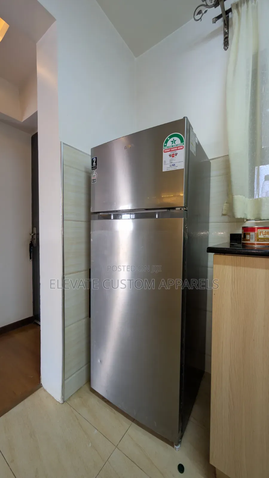 MIKA 211L Double Door Refrigerator