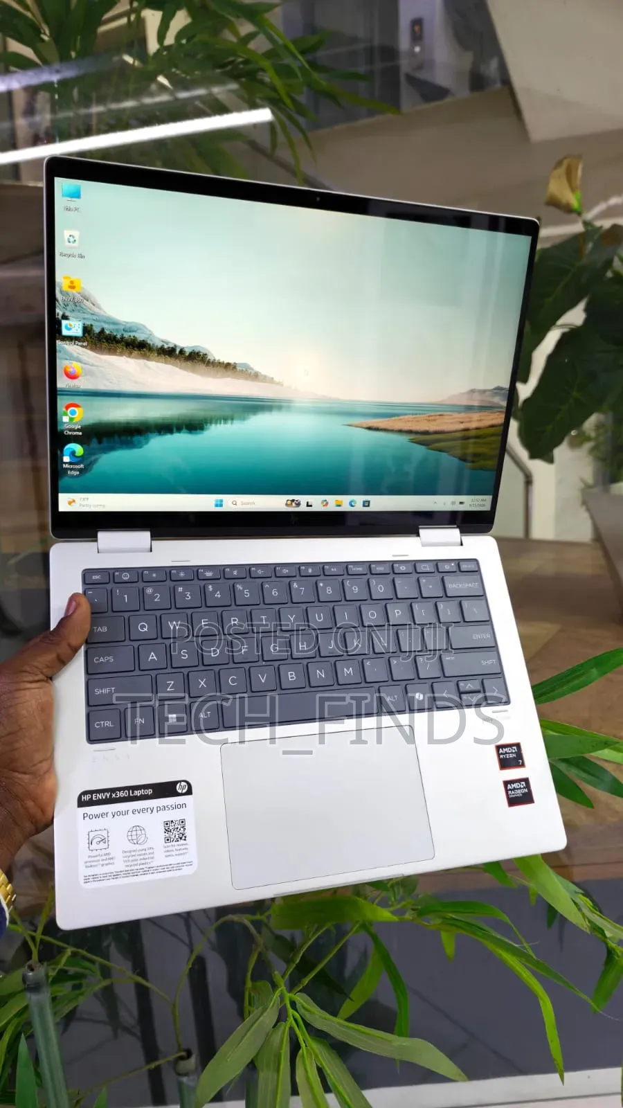 Laptop HP Envy 14 16GB AMD Ryzen 7 SSD 1T