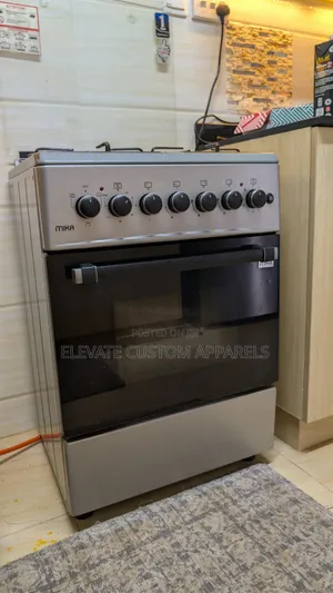 Mika 3-Gas + 1-Electric Plate Standing Cooker With Oven