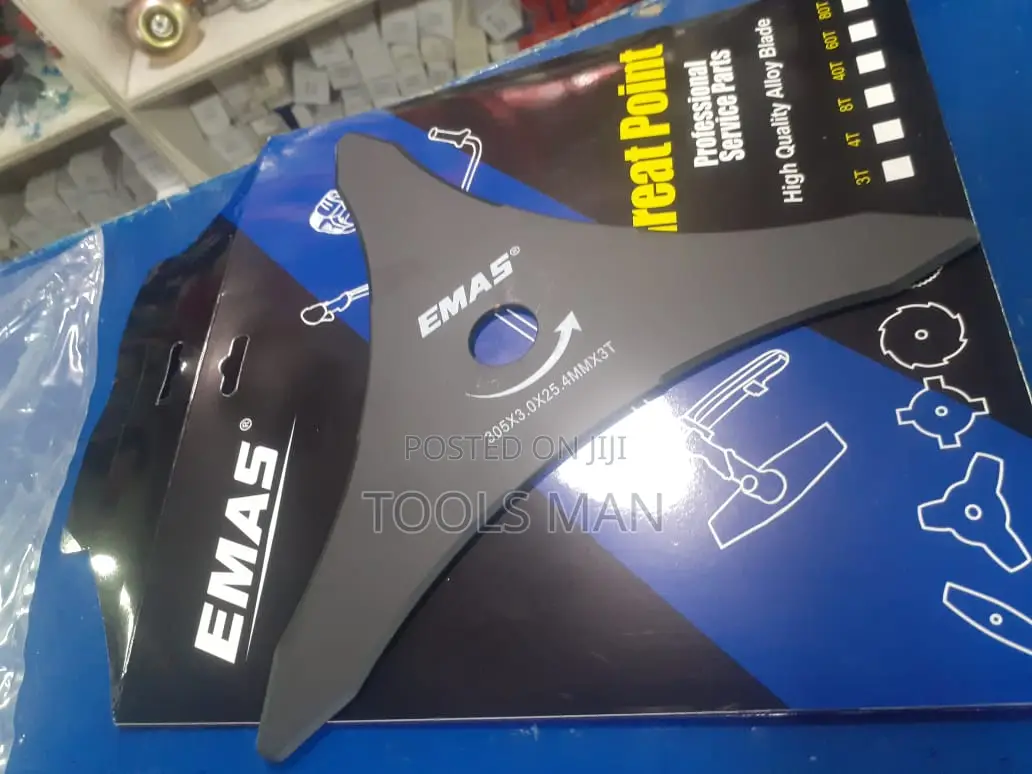 EMAS 3T 305x3.0x25.4mm Brush Cutter Blade