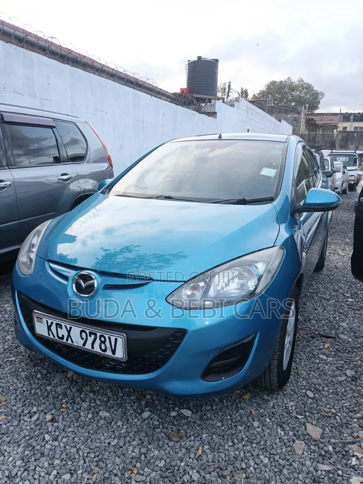 Mazda Demio 2012 Blue