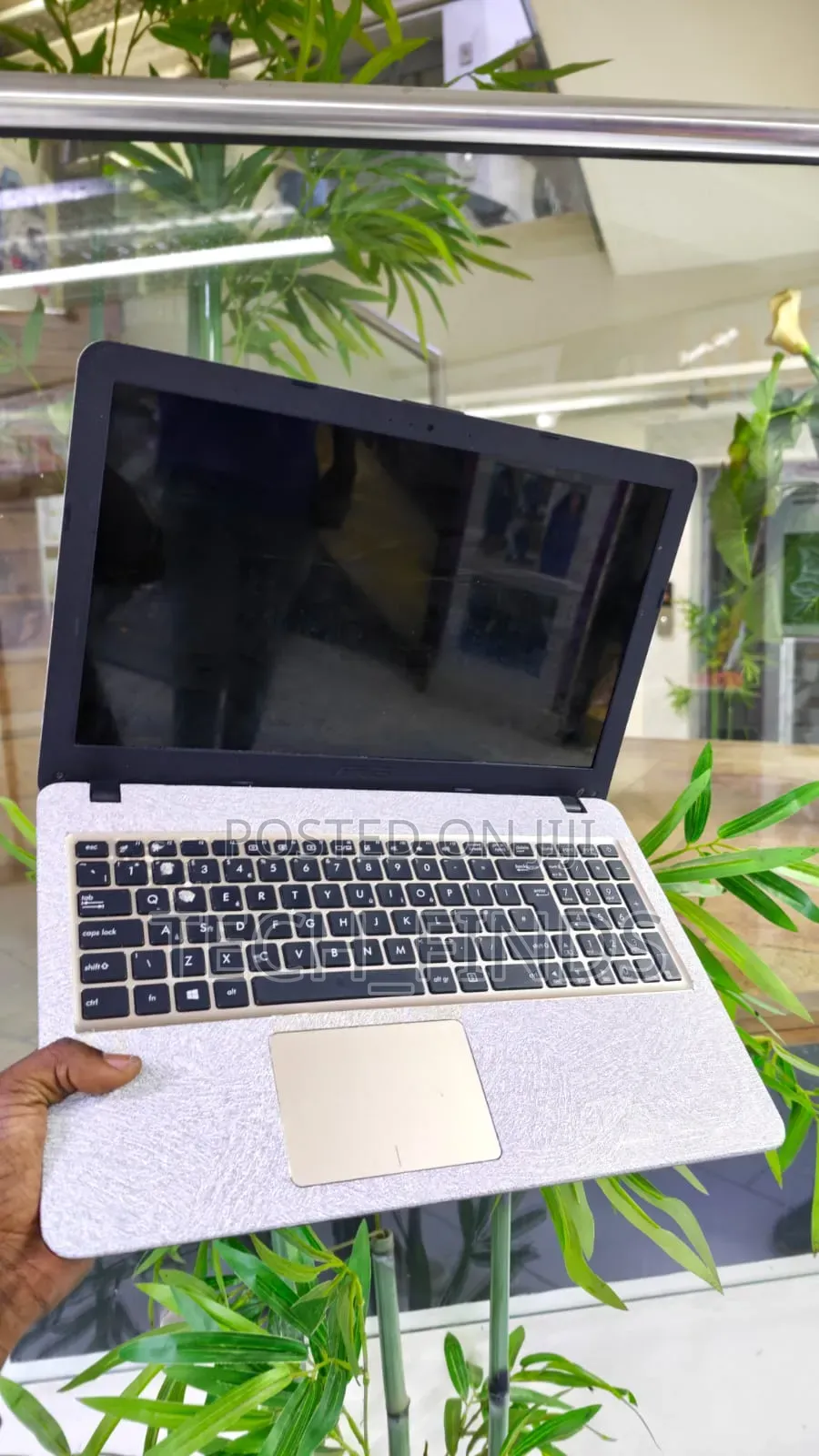 New Decorative Sparkly Gray Laptop Skins