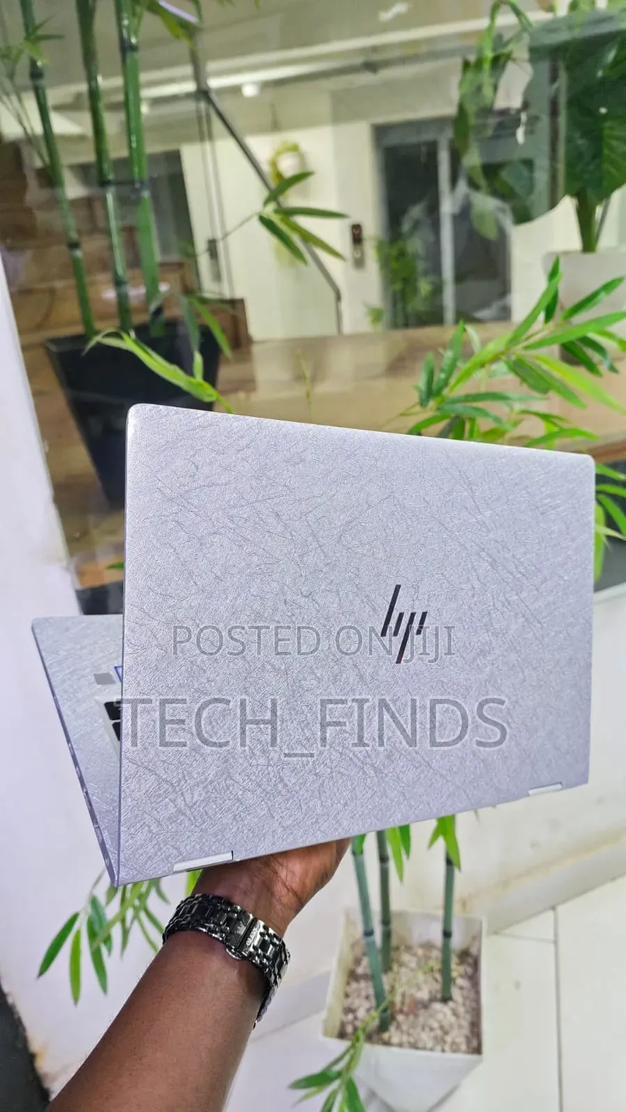 Silver Textured Decorative Laptop Skin