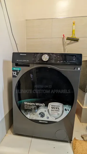 Hisense 12kg Steam Wash Front Load
