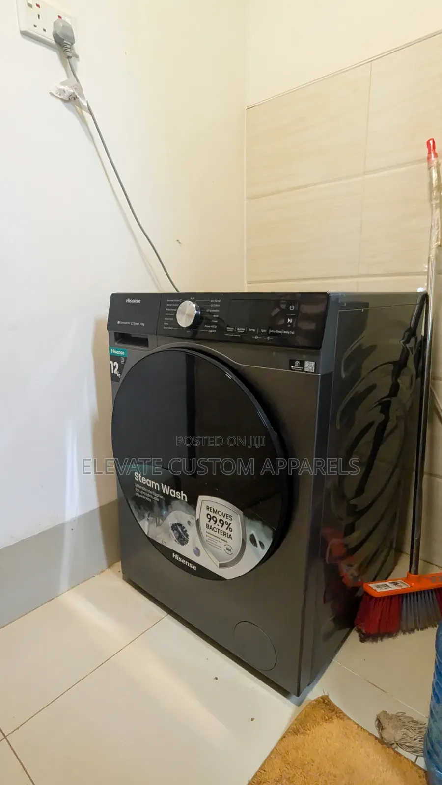 Hisense 12kg Steam Wash Front Load