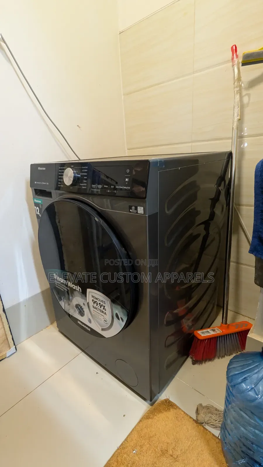 Hisense 12kg Steam Wash Front Load