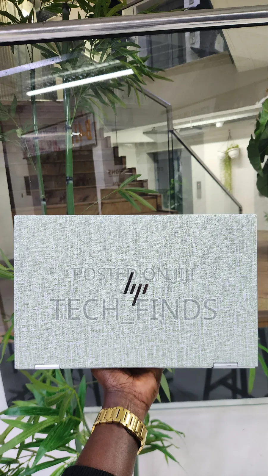 Custom Green Textured Laptop Skin