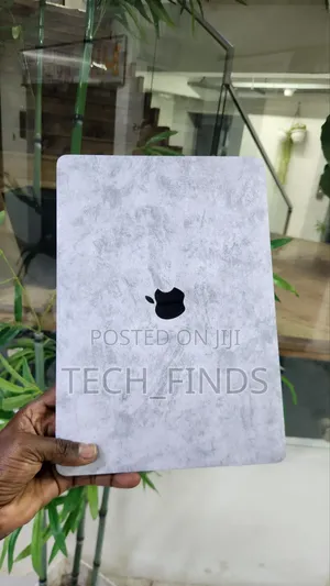 Light Gray Textured Concrete-Style Laptop Skin