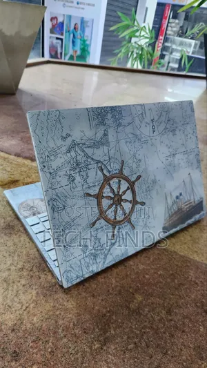 Nautical-Themed Customized Laptop Skin