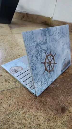 Nautical-Themed Customized Laptop Skin