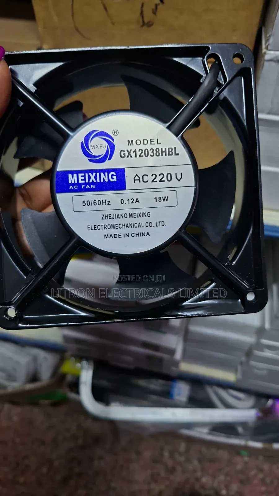 Axial Fan 120mm AC