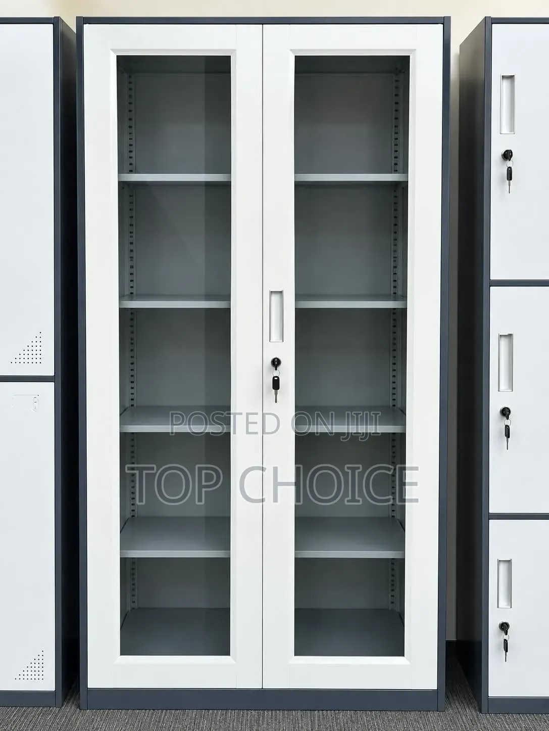 Glass Files Cabinets: Full Window