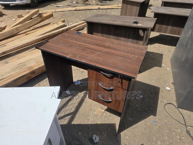 DARK WALNUT Executive MODERN DESK/assembld QUALITY Study Desk