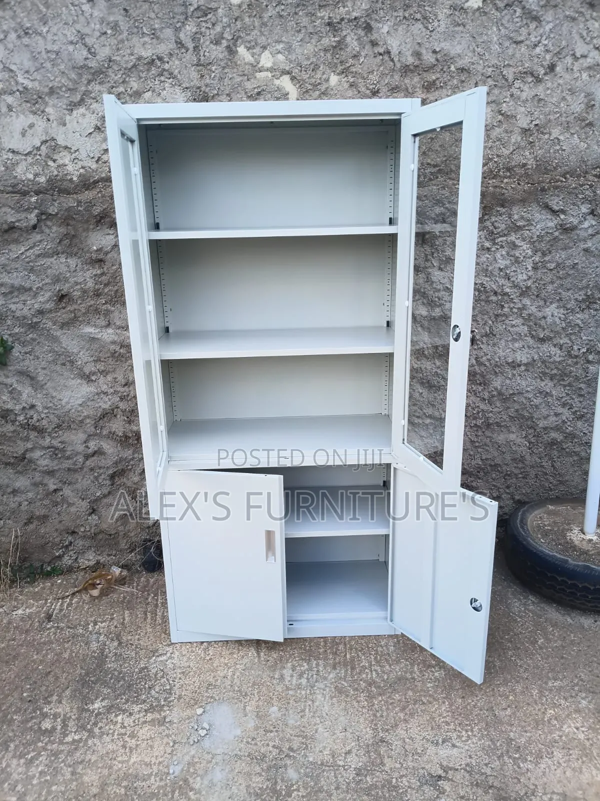 Prime Cabinet *STORAGE Record Cabinet