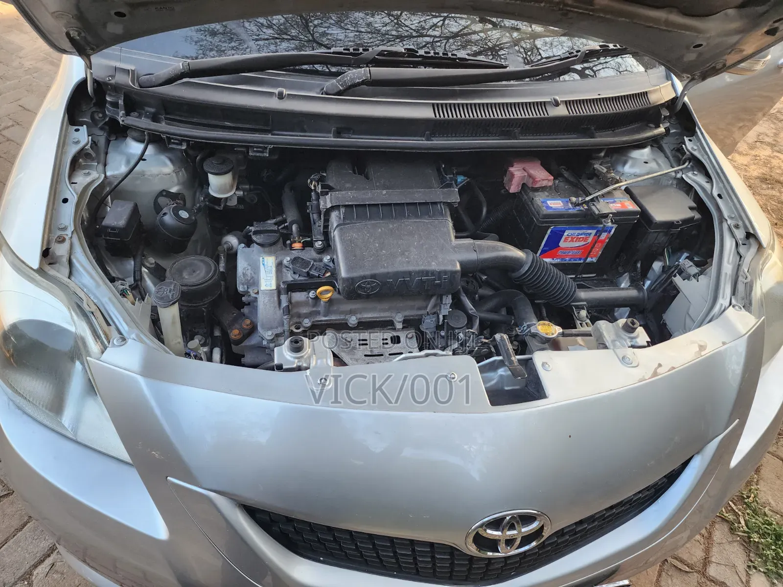 Toyota Belta 2010 Silver