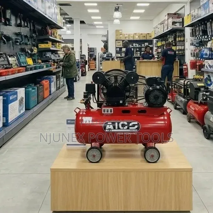 Aico Japan 50-Litre Electric Belt-Driven Air Compressor