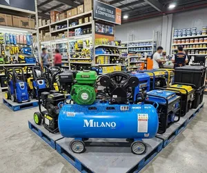 100-Litre Milano Italia Petrol-Driven Air Compressor