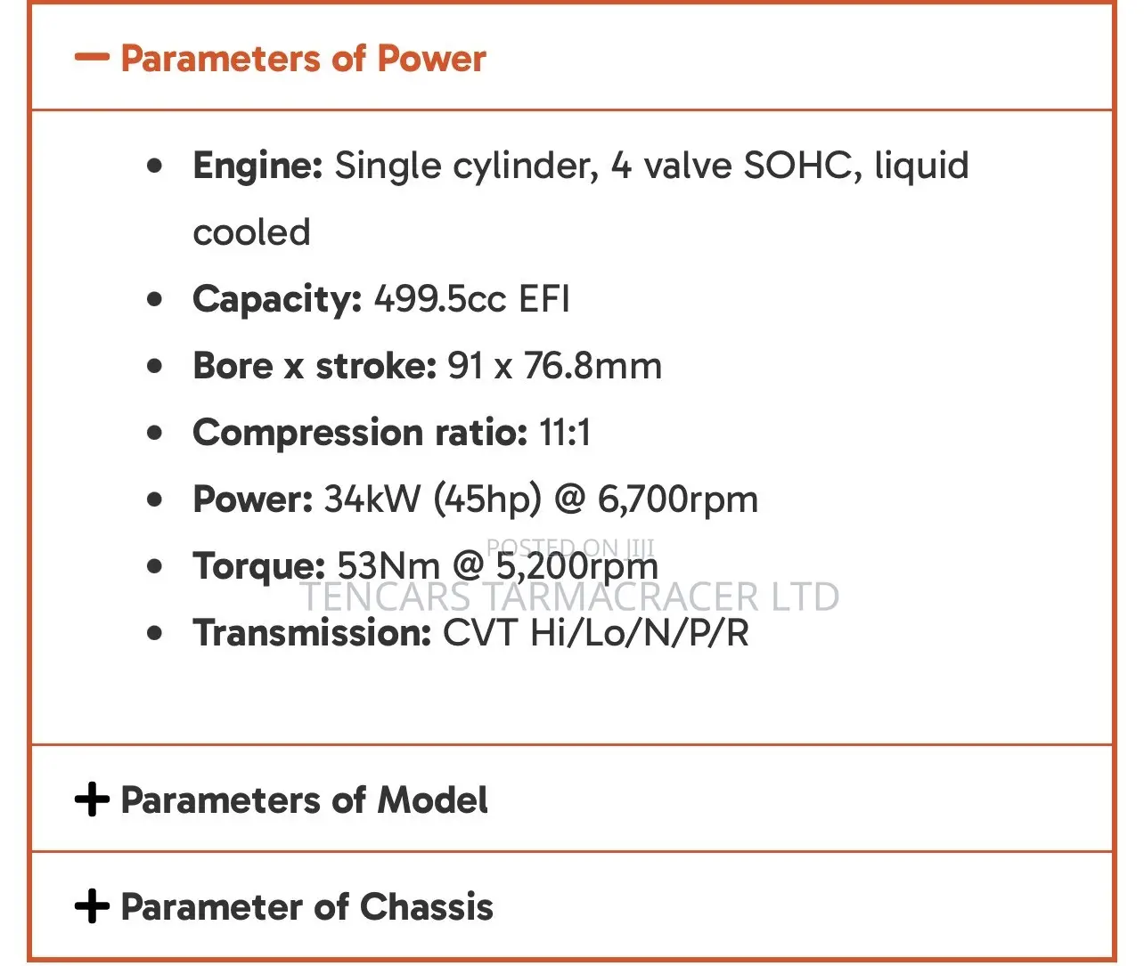 Loncin XWOLF 550L EFI EPS 2024