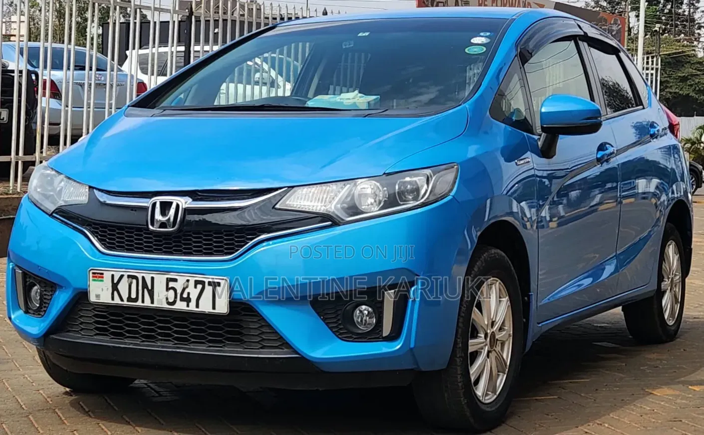 Honda Fit 2016 Blue
