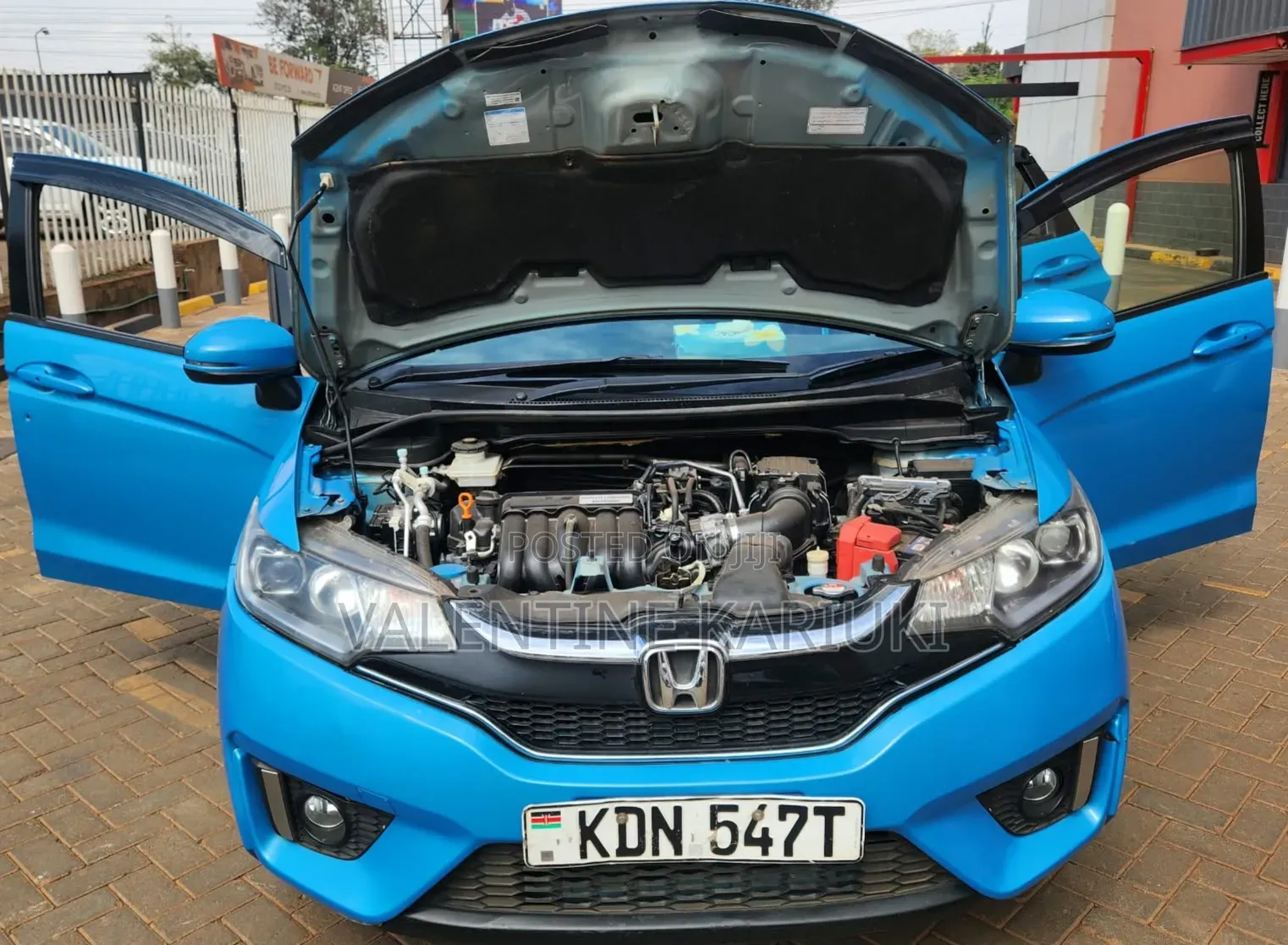 Honda Fit 2016 Blue