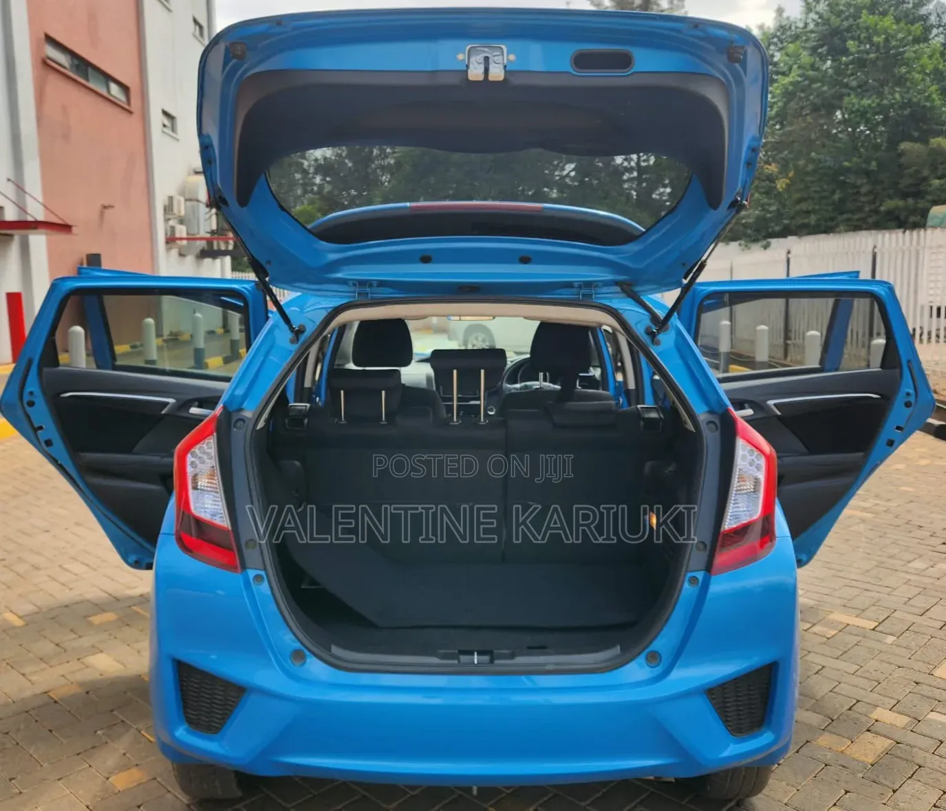 Honda Fit 2016 Blue
